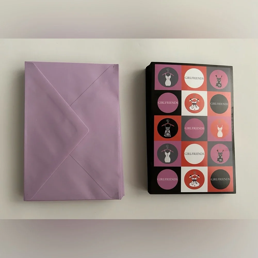 New T.A.R. Designs 18 Blank Greeting Cards 